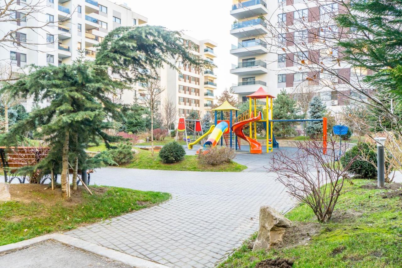 Luxury Pipera Apartman Voluntari Kültér fotó
