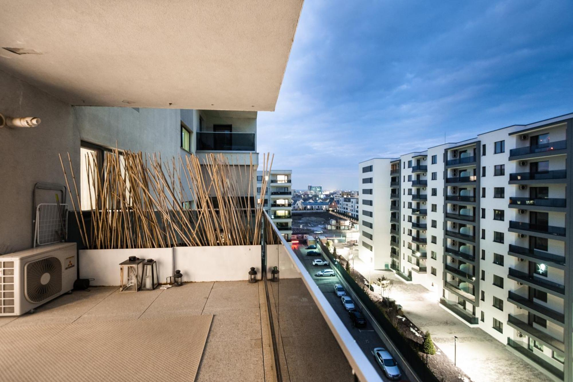Luxury Pipera Apartman Voluntari Kültér fotó